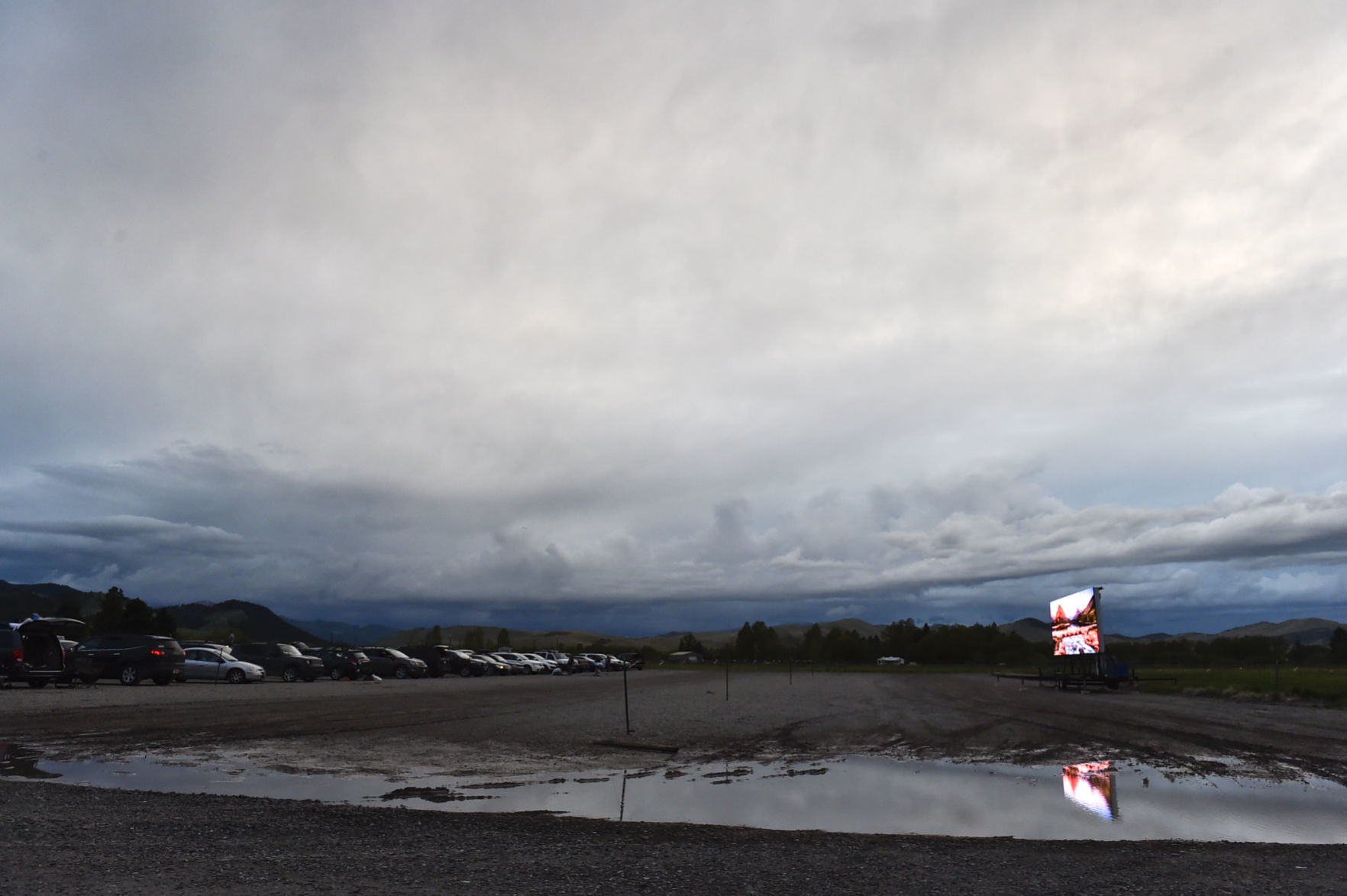 Drive-In Movie at the Fairgrounds